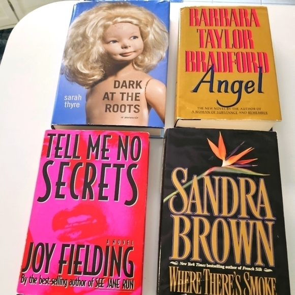 Bundle of 4 Hardback Fiction Books in great used condition - Picture 1 of 12